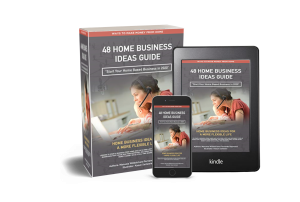 Kindle Book Home Business Ideas cover marketing image